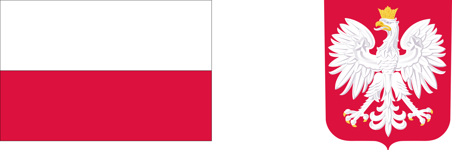 Barwy Rzeczypospolitej Polskiej i godło Rzeczypospolitej Polskiej